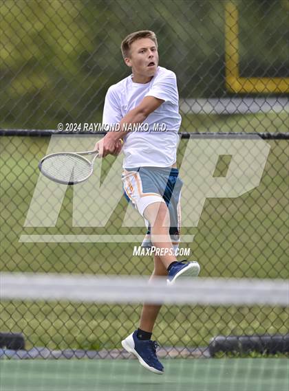 Thumbnail 2 in Muncie Burris vs Norwell (Delta Invitational)  photogallery.