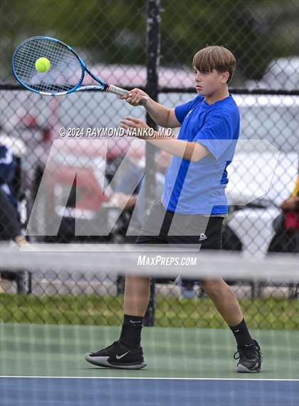 Thumbnail 1 in Muncie Burris vs Norwell (Delta Invitational)  photogallery.