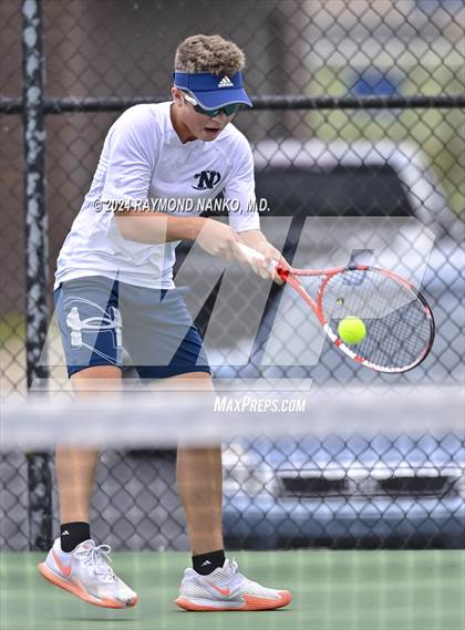 Thumbnail 2 in Muncie Burris vs Norwell (Delta Invitational)  photogallery.