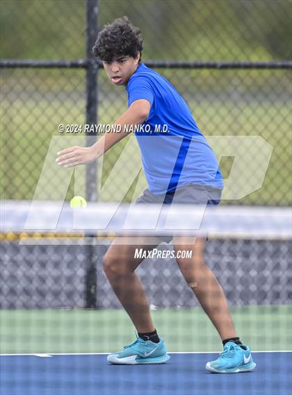 Thumbnail 2 in Muncie Burris vs Norwell (Delta Invitational)  photogallery.