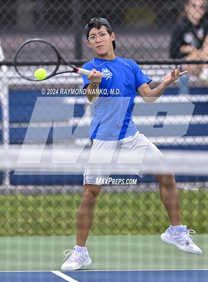 Thumbnail 3 in Muncie Burris vs Norwell (Delta Invitational)  photogallery.