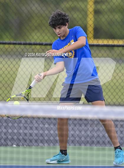 Thumbnail 2 in Muncie Burris vs Norwell (Delta Invitational)  photogallery.