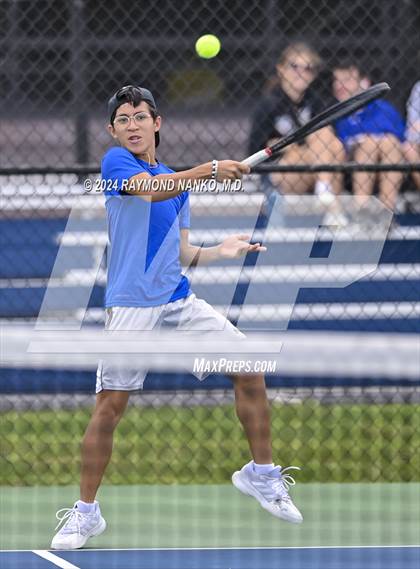 Thumbnail 1 in Muncie Burris vs Norwell (Delta Invitational)  photogallery.