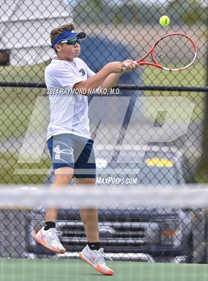 Thumbnail 2 in Muncie Burris vs Norwell (Delta Invitational)  photogallery.