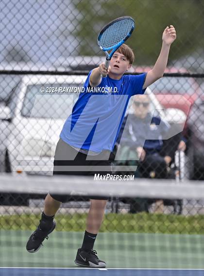 Thumbnail 3 in Muncie Burris vs Norwell (Delta Invitational)  photogallery.