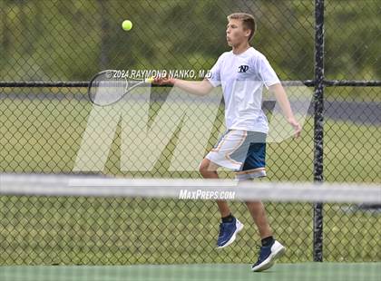 Thumbnail 2 in Muncie Burris vs Norwell (Delta Invitational)  photogallery.