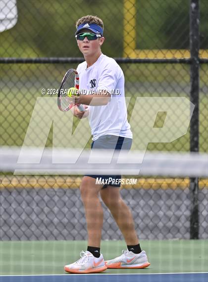 Thumbnail 2 in Muncie Burris vs Norwell (Delta Invitational)  photogallery.