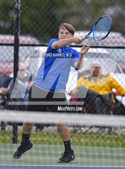 Thumbnail 3 in Muncie Burris vs Norwell (Delta Invitational)  photogallery.