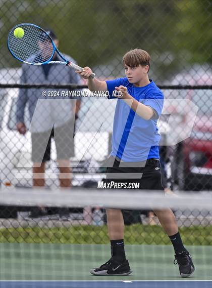 Thumbnail 3 in Muncie Burris vs Norwell (Delta Invitational)  photogallery.