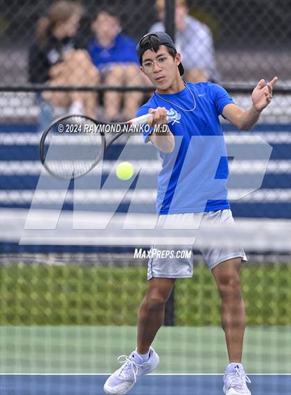 Thumbnail 3 in Muncie Burris vs Norwell (Delta Invitational)  photogallery.