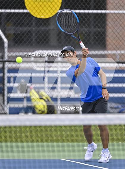 Thumbnail 2 in Muncie Burris vs Norwell (Delta Invitational)  photogallery.