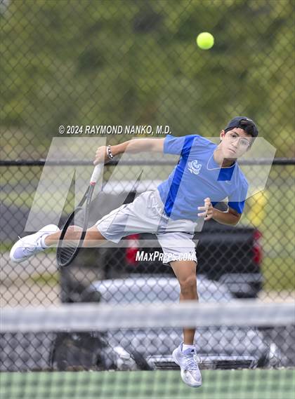 Thumbnail 1 in Muncie Burris vs Norwell (Delta Invitational)  photogallery.