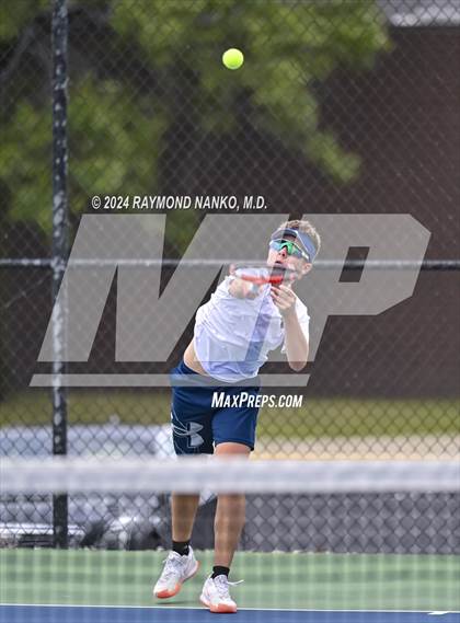 Thumbnail 2 in Muncie Burris vs Norwell (Delta Invitational)  photogallery.