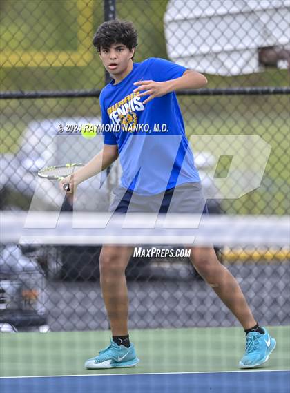 Thumbnail 2 in Muncie Burris vs Norwell (Delta Invitational)  photogallery.
