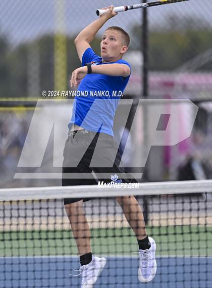 Thumbnail 2 in Muncie Burris vs Norwell (Delta Invitational)  photogallery.