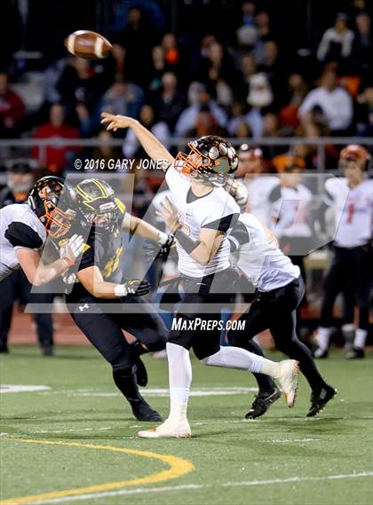Thumbnail 3 in Vacaville vs Del Oro (CIF SJS D2 Playoff) photogallery.