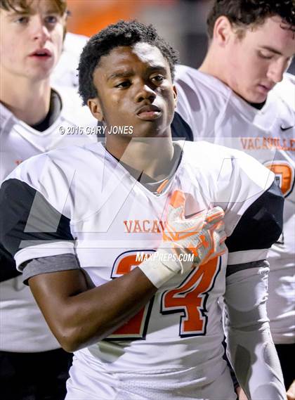 Thumbnail 2 in Vacaville vs Del Oro (CIF SJS D2 Playoff) photogallery.