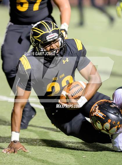 Thumbnail 3 in Vacaville vs Del Oro (CIF SJS D2 Playoff) photogallery.