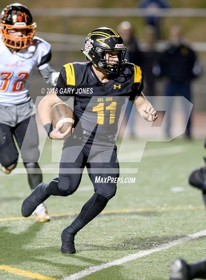 Thumbnail 3 in Vacaville vs Del Oro (CIF SJS D2 Playoff) photogallery.