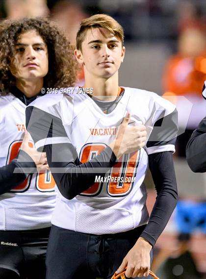 Thumbnail 3 in Vacaville vs Del Oro (CIF SJS D2 Playoff) photogallery.