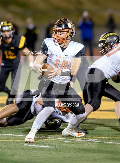 Thumbnail 2 in Vacaville vs Del Oro (CIF SJS D2 Playoff) photogallery.