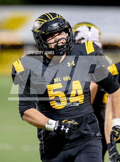 Thumbnail 1 in Vacaville vs Del Oro (CIF SJS D2 Playoff) photogallery.