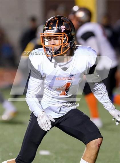 Thumbnail 2 in Vacaville vs Del Oro (CIF SJS D2 Playoff) photogallery.