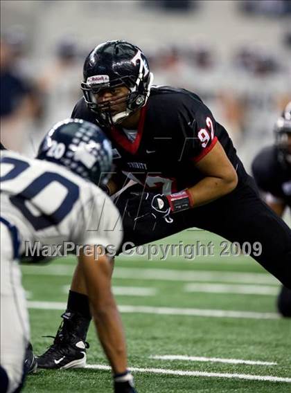 Thumbnail 1 in Flower Mound vs. Trinity (Texas 5A D1 Bi-District Playoffs) photogallery.