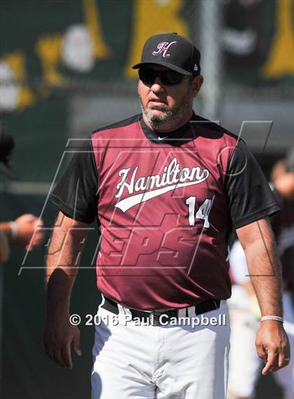 Thumbnail 2 in Corona del Sol vs. Hamilton (Horizon Baseball Tournament) photogallery.