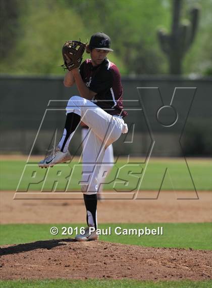 Thumbnail 2 in Corona del Sol vs. Hamilton (Horizon Baseball Tournament) photogallery.