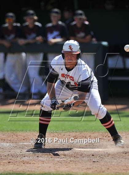 Thumbnail 2 in Corona del Sol vs. Hamilton (Horizon Baseball Tournament) photogallery.