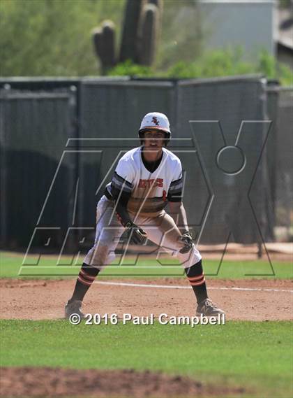 Thumbnail 1 in Corona del Sol vs. Hamilton (Horizon Baseball Tournament) photogallery.