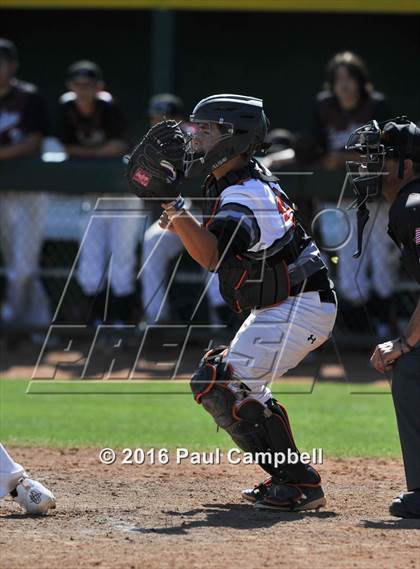 Thumbnail 2 in Corona del Sol vs. Hamilton (Horizon Baseball Tournament) photogallery.