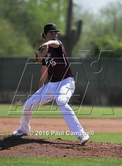 Thumbnail 2 in Corona del Sol vs. Hamilton (Horizon Baseball Tournament) photogallery.