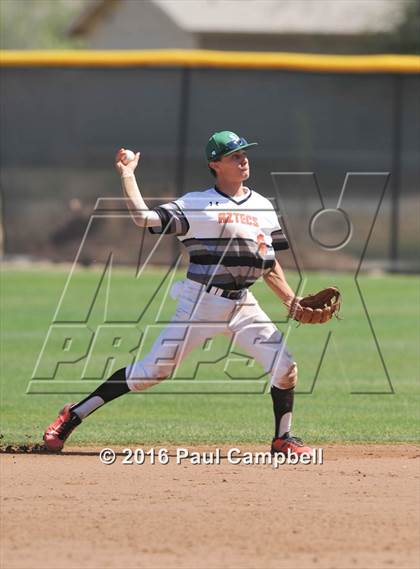 Thumbnail 2 in Corona del Sol vs. Hamilton (Horizon Baseball Tournament) photogallery.