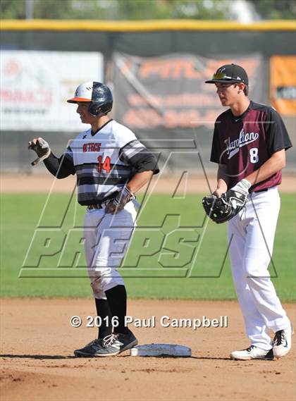 Thumbnail 2 in Corona del Sol vs. Hamilton (Horizon Baseball Tournament) photogallery.