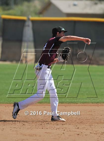 Thumbnail 2 in Corona del Sol vs. Hamilton (Horizon Baseball Tournament) photogallery.