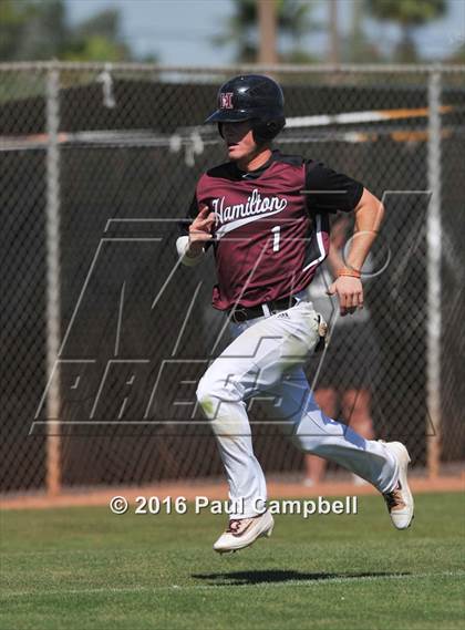 Thumbnail 3 in Corona del Sol vs. Hamilton (Horizon Baseball Tournament) photogallery.