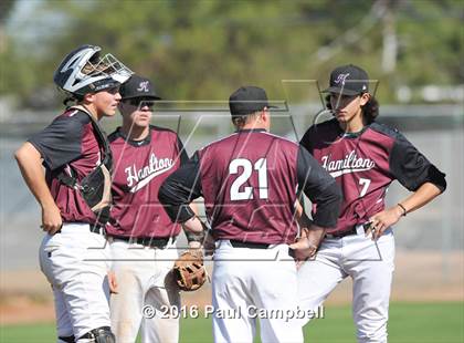 Thumbnail 2 in Corona del Sol vs. Hamilton (Horizon Baseball Tournament) photogallery.