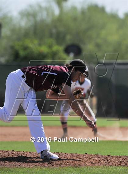 Thumbnail 3 in Corona del Sol vs. Hamilton (Horizon Baseball Tournament) photogallery.