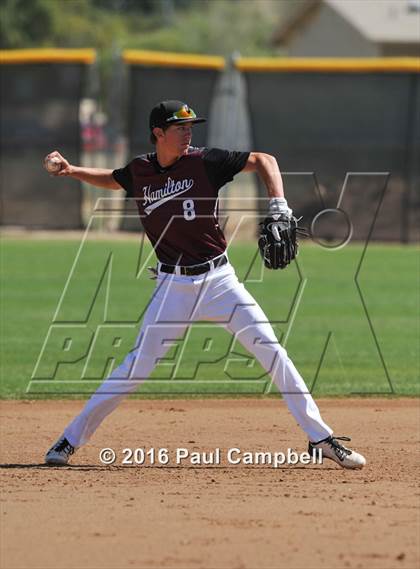 Thumbnail 3 in Corona del Sol vs. Hamilton (Horizon Baseball Tournament) photogallery.