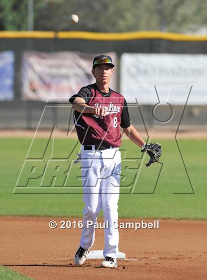 Thumbnail 3 in Corona del Sol vs. Hamilton (Horizon Baseball Tournament) photogallery.