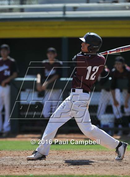 Thumbnail 2 in Corona del Sol vs. Hamilton (Horizon Baseball Tournament) photogallery.
