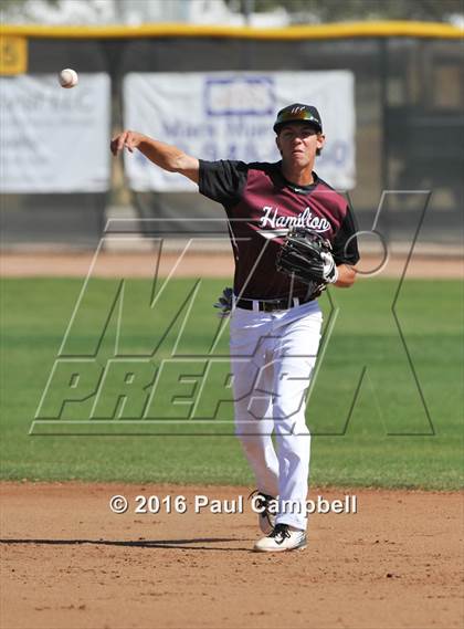 Thumbnail 3 in Corona del Sol vs. Hamilton (Horizon Baseball Tournament) photogallery.