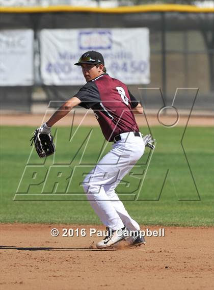 Thumbnail 2 in Corona del Sol vs. Hamilton (Horizon Baseball Tournament) photogallery.