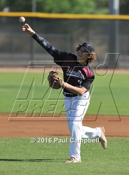 Thumbnail 3 in Corona del Sol vs. Hamilton (Horizon Baseball Tournament) photogallery.