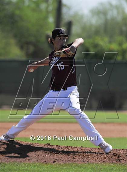 Thumbnail 3 in Corona del Sol vs. Hamilton (Horizon Baseball Tournament) photogallery.