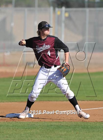 Thumbnail 3 in Corona del Sol vs. Hamilton (Horizon Baseball Tournament) photogallery.