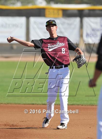 Thumbnail 1 in Corona del Sol vs. Hamilton (Horizon Baseball Tournament) photogallery.