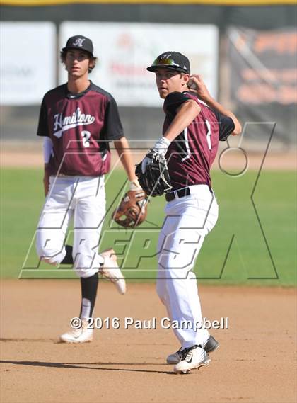 Thumbnail 1 in Corona del Sol vs. Hamilton (Horizon Baseball Tournament) photogallery.